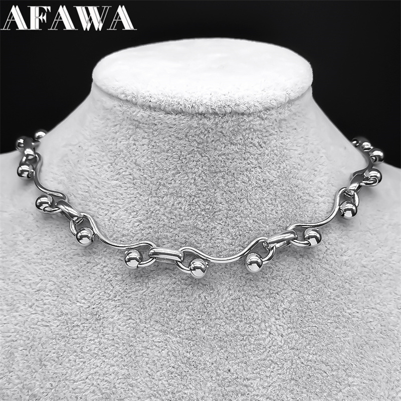 Y2Kสร้อยคอChokerสําหรับหญิงสาว - Men Accessories Neck Chain บทวิจารณ์และราคา