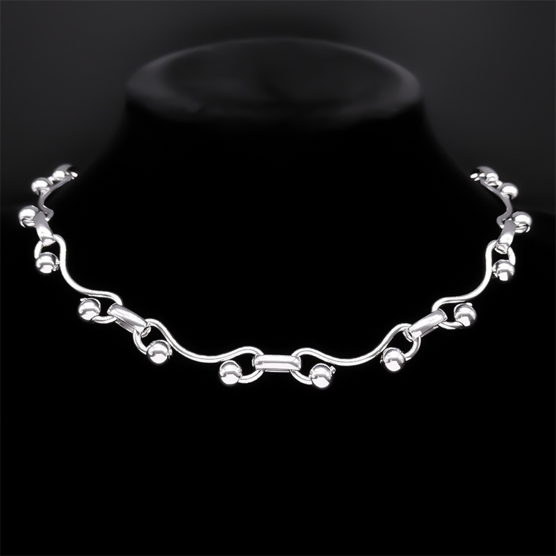 Y2Kสร้อยคอChokerสําหรับหญิงสาว - Men Accessories Neck Chain บทวิจารณ์และราคา