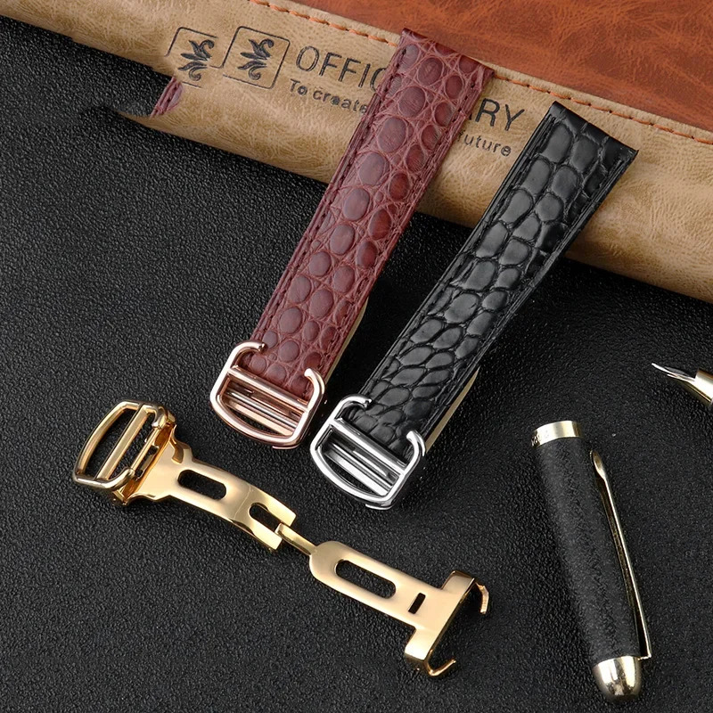 สายนาฬิกาหนังจระเข้ 16 18 20 2 - Men'S Accessories London บทวิจารณ์และราคา