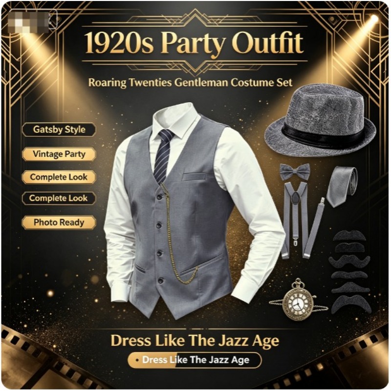 ชุดอุปกรณ์เสริมสำหรับผู้ชายสไต - Men'S Accessories In The 1920S บทวิจารณ์และราคา