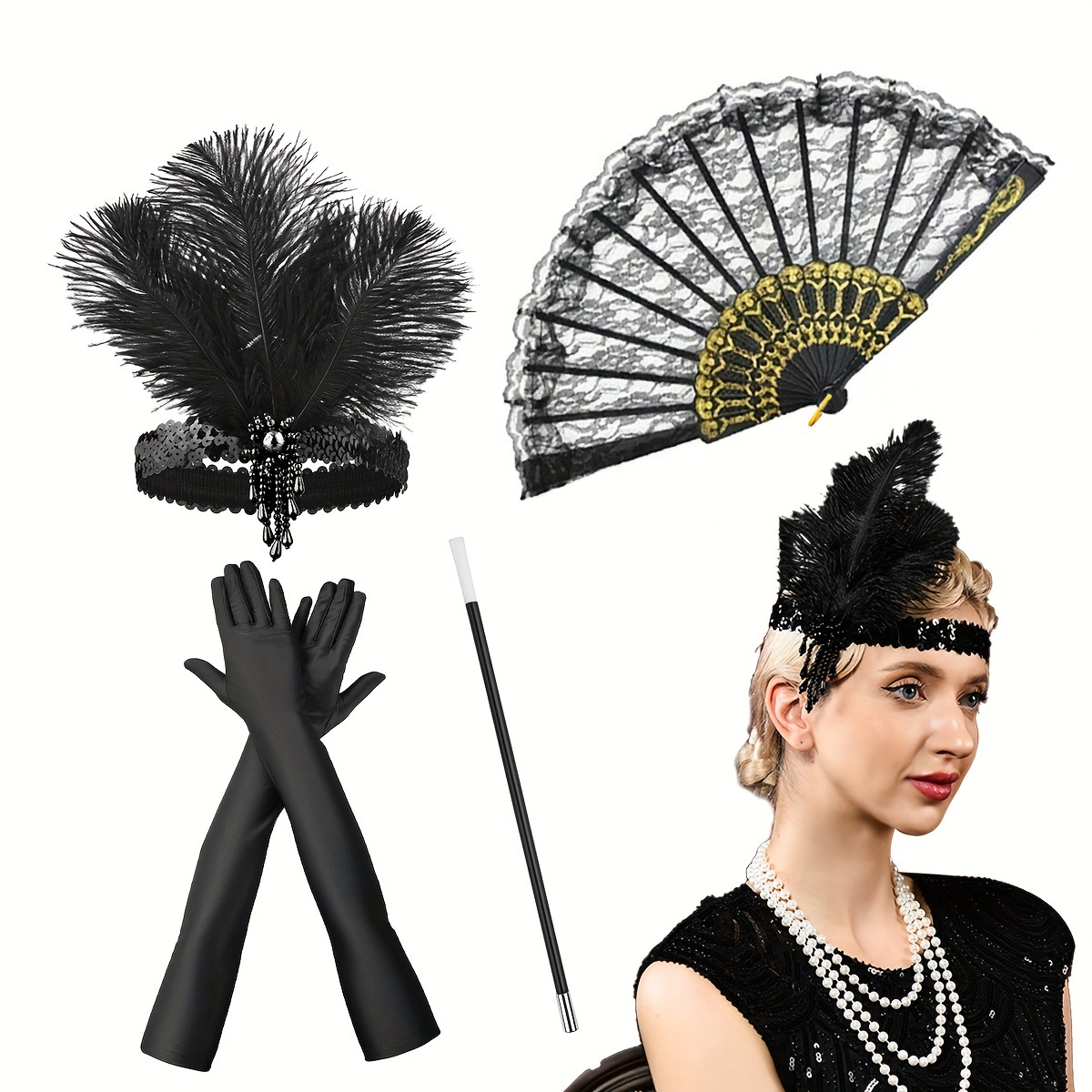 ชุดย้อนยุคสไตล์แกสบี้สำหรับเด็ - Men'S Accessories In The 1920S บทวิจารณ์และราคา