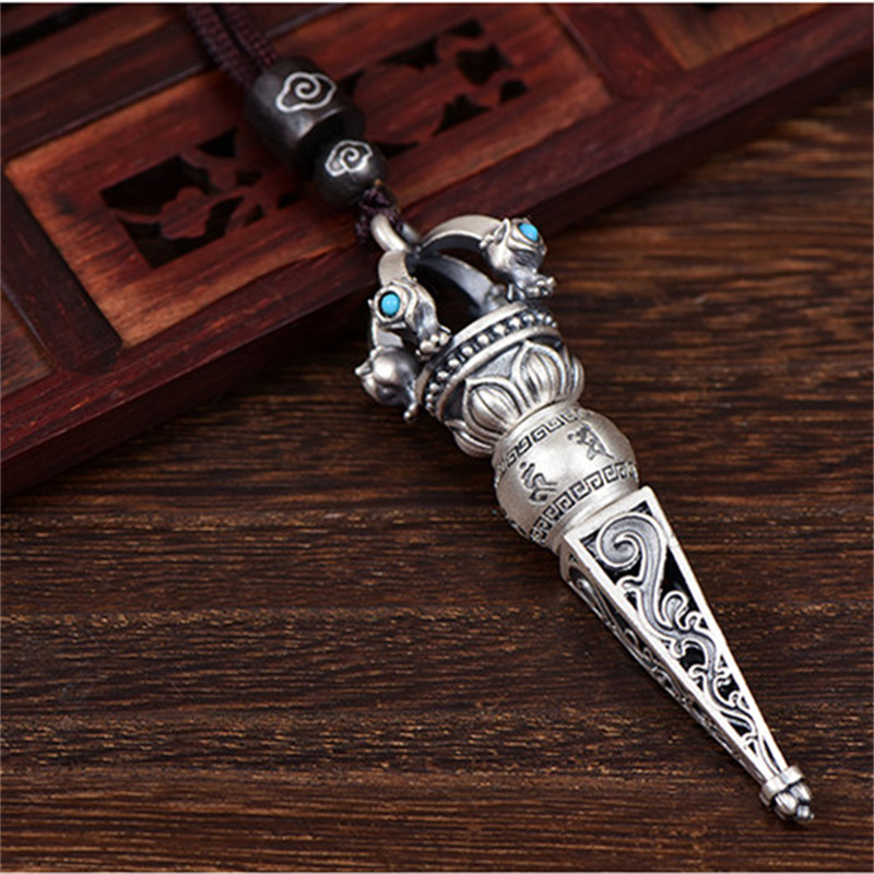 หกตัวอักษรความจริง Vajra Pestl - Men Accessories Neck Chain บทวิจารณ์และราคา