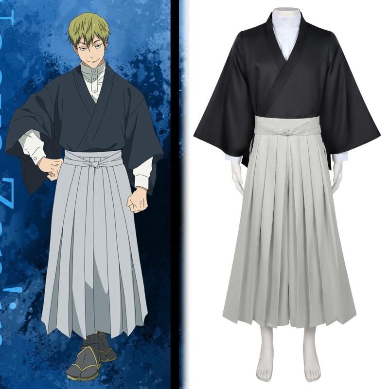 ชุดคอสเพลย์อนิเมะ Jujutsu Kais - Men'S Kimono Accessories บทวิจารณ์และราคา